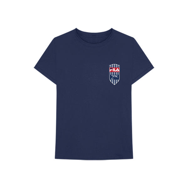 TUPAC FILA WMWIF PATCH T SHIRT Wake Me When I m Free Official Store