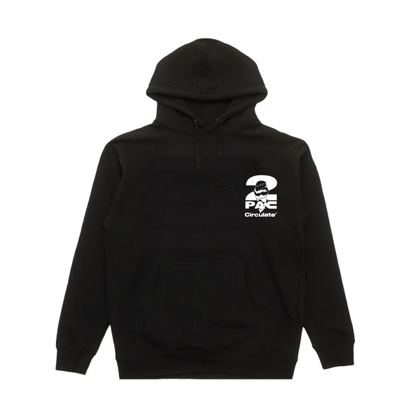 TUPAC x CIRCULATE Business Hoodie Wake Me When I m Free