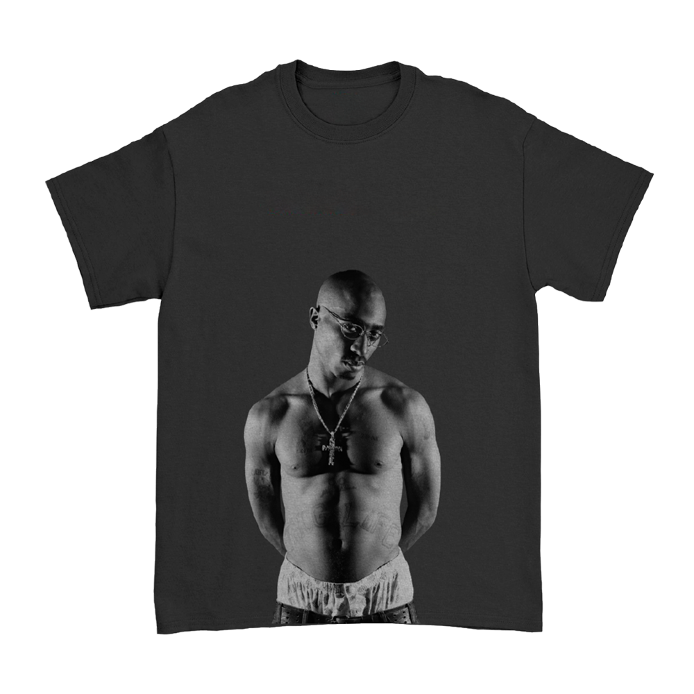TUPAC X RESERVED ESSENTIALS Portrait T-Shirt Front