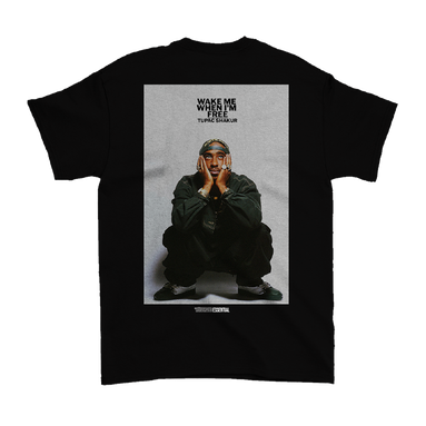 TUPAC X RESERVED ESSENTIALS Sometimes I Cry T-Shirt Front 