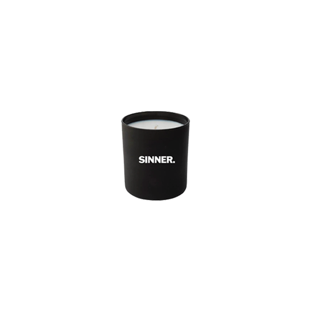 Sinner Candle Front 