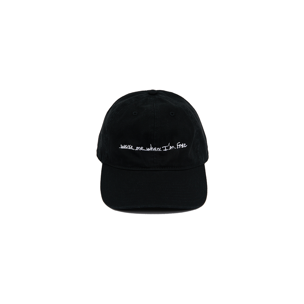 Wake Me When I'm Free Dad Hat - Front