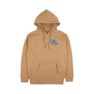 Wake Me When I'm Free Untitled Tan Hoodie - Front