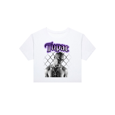 TUPAC X BELLADONA CROP TEE
