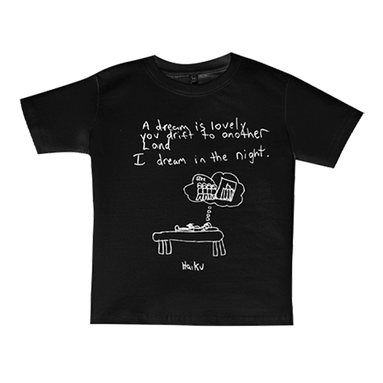HAIKU - A DREAM IS LOVELY YOUTH T-SHIRT - Front