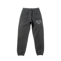 Wake Me When I'm Free Grey Sweat Pants – Wake Me When I'm Free Official  Store
